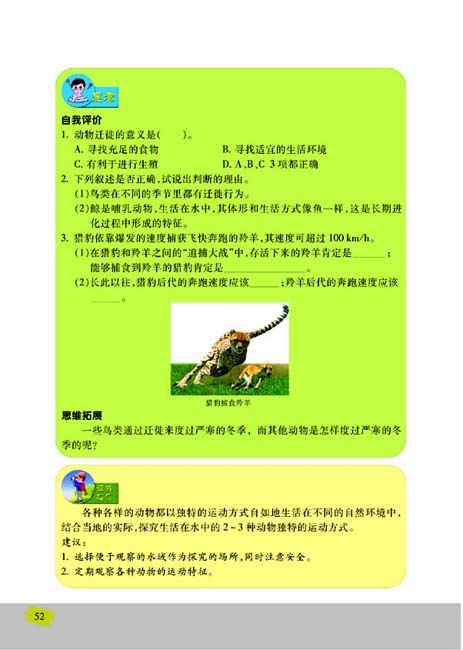 第一节 定位运动方式的多样性(第52页)