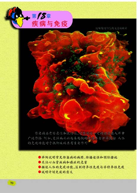 第18章 疾病与免疫(第70页)