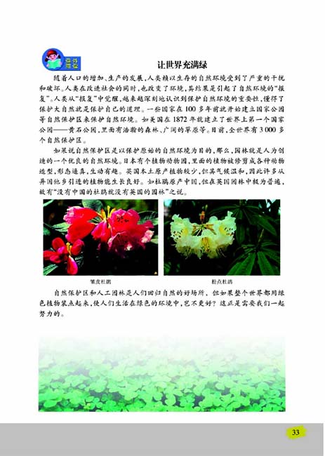 第二节 五彩缤纷的植物世界(第33页)