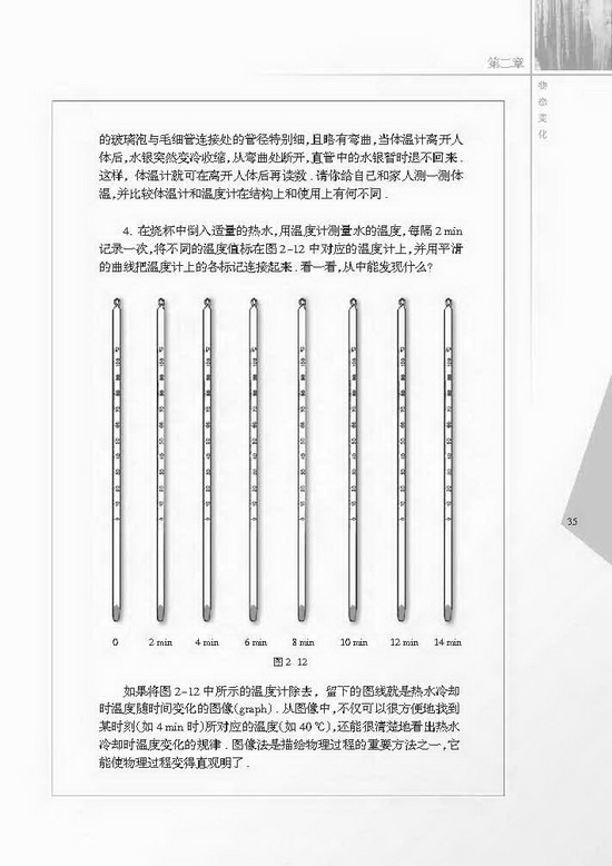 一、物质的三态 温度的测量(第35页)