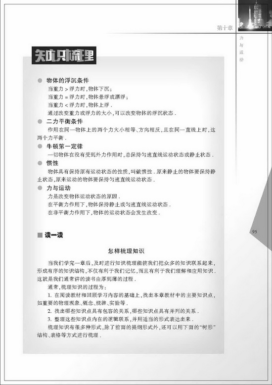 三、力与运动的关系(第95页)