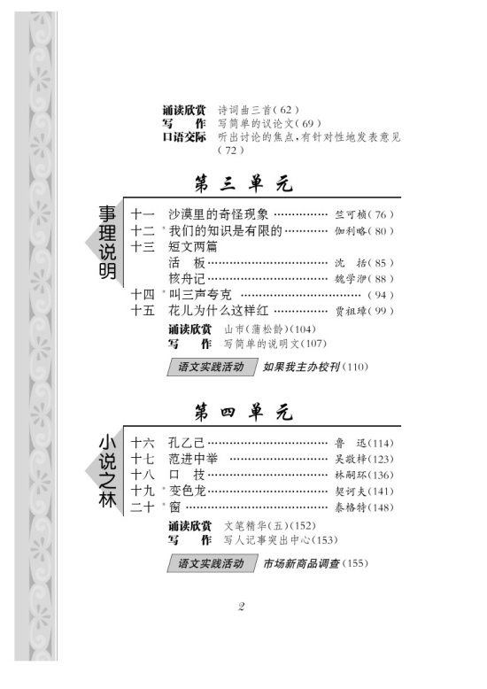 封面/前言/目录