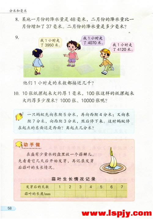 五 分米和毫米(第58页)