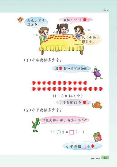 四 加法(第33页)