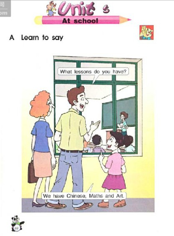 Unit5 at school(第19页)