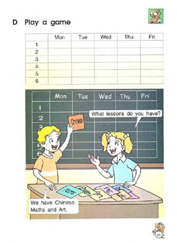 Unit5 at school(第22页)