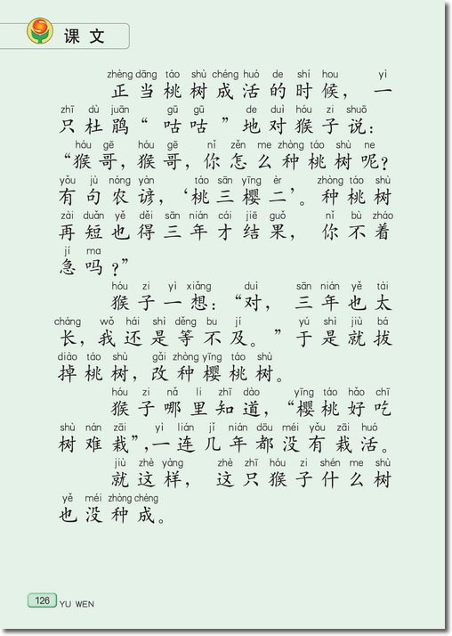 22 猴子种果树(第126页)