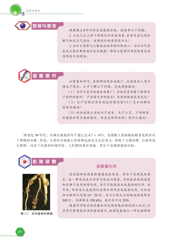 第一单元 氨的合成(第24页)