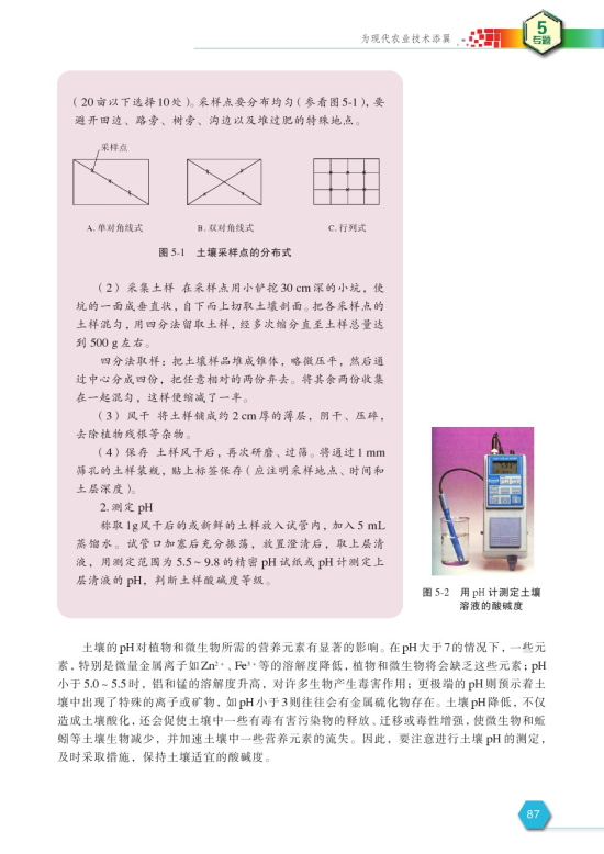 第一单元 土壤酸碱性的改良(第87页)