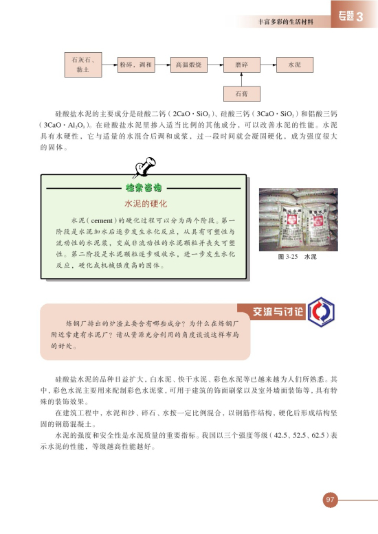 第二单元 功能各异的无机非金属材料(第97页)
