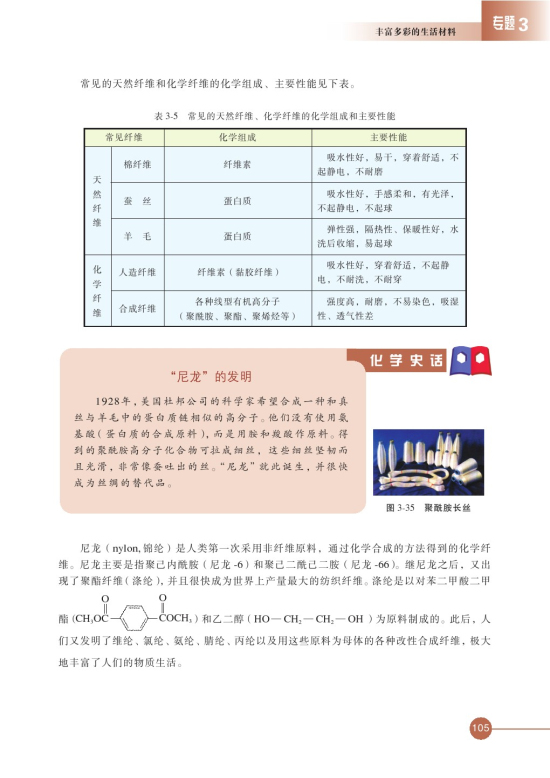 第三单元 高分子材料和复合材料(第105页)
