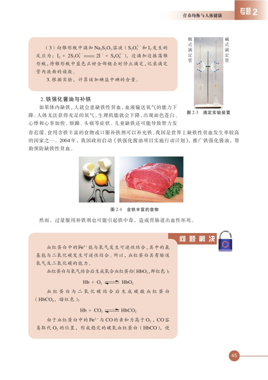 第一单元 摄取人体必需的化学元素(第45页)