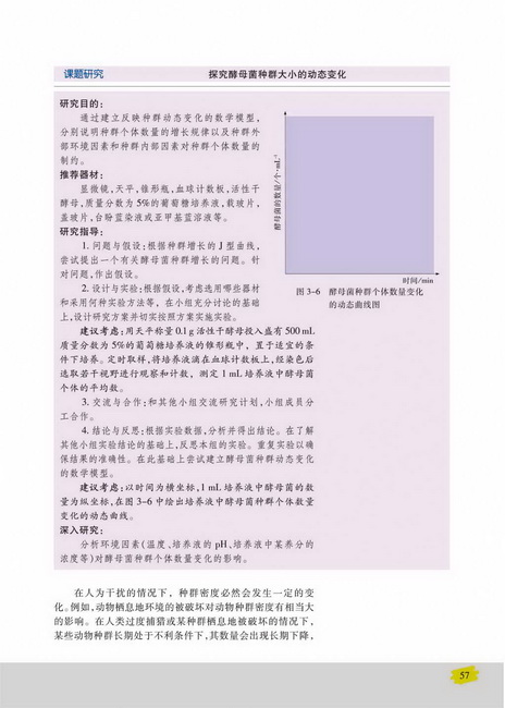 种群数量的增长规律(第57页)