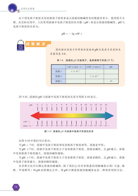 第二单元 溶液的酸碱性(第74页)