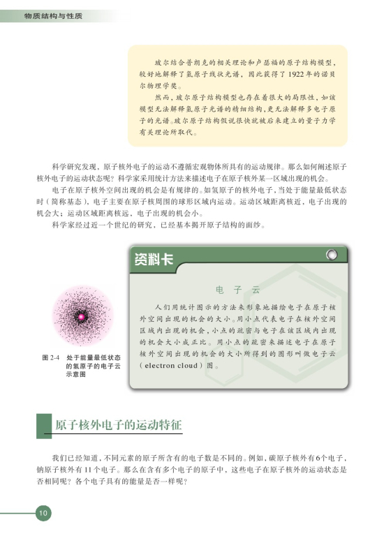 第一单元 原子核外电子的运动(第10页)