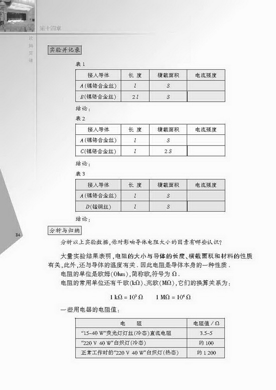 一、电阻(第84页)