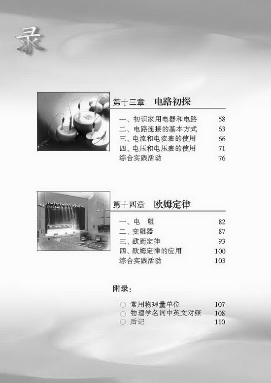 封面/前言/目录