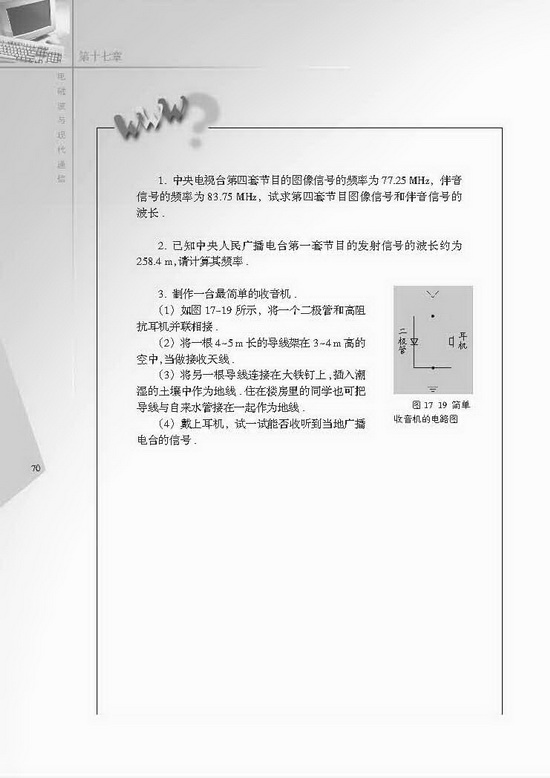 二、电磁波及其传播(第70页)