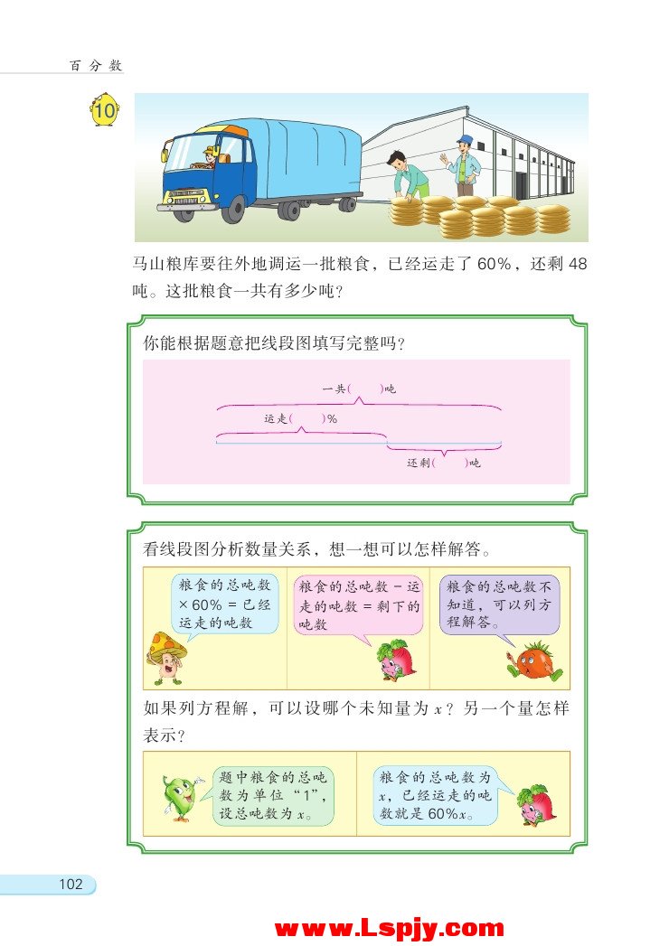 六 百分数(第102页)