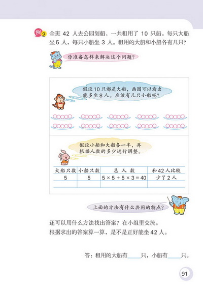 7 解决问题的策略(第91页)