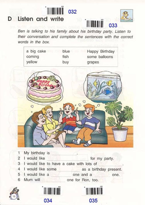 Unit2 ben’s birthday(第18页)