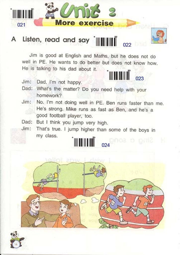 Unit2 more exercise(第14页)