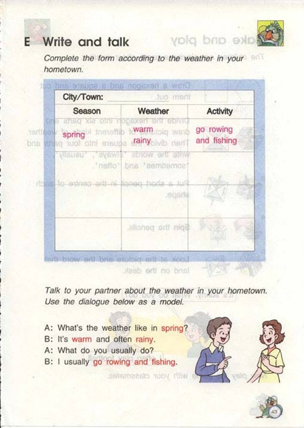 Unit5 the seasons(第41页)