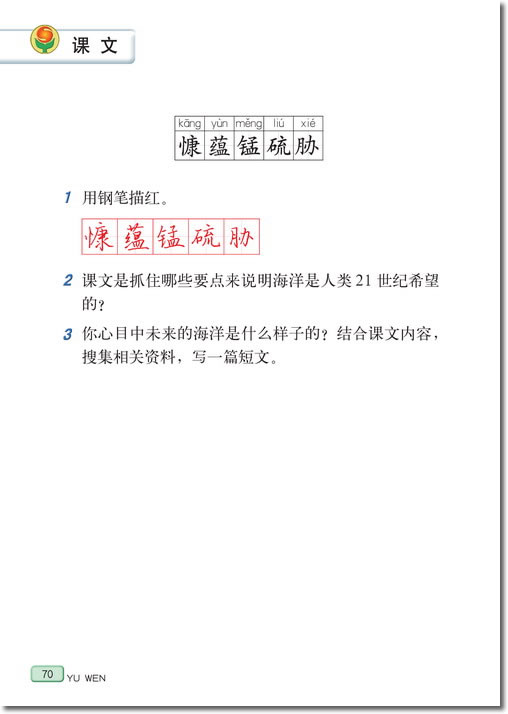 13、海洋――21世纪的希望(第70页)