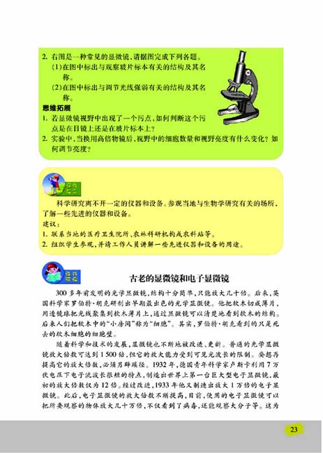 第一节 探索生命的器具(第23页)