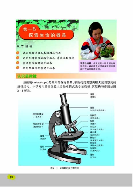 第一节 探索生命的器具(第18页)
