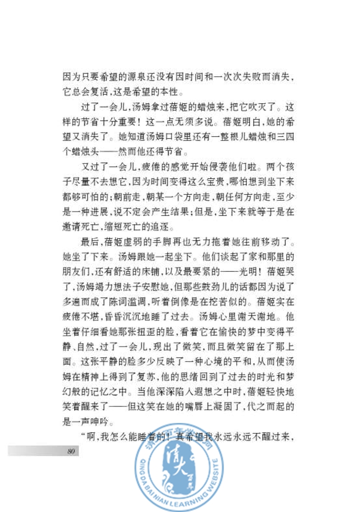 名著推荐与阅读 《汤姆 索亚历险记》(第78页)