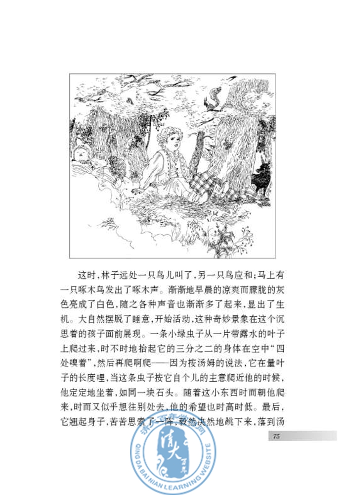 名著推荐与阅读 《汤姆 索亚历险记》(第73页)