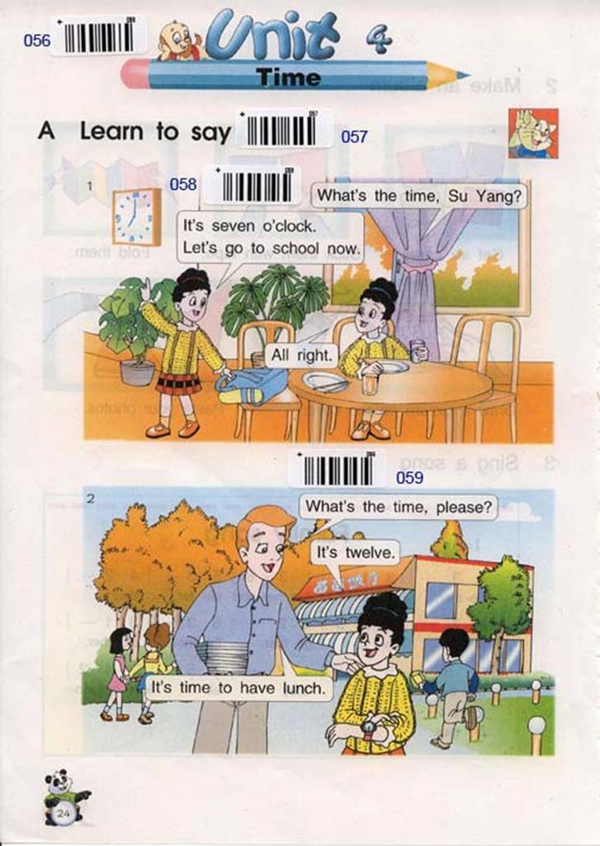 Unit4 time(第24页)