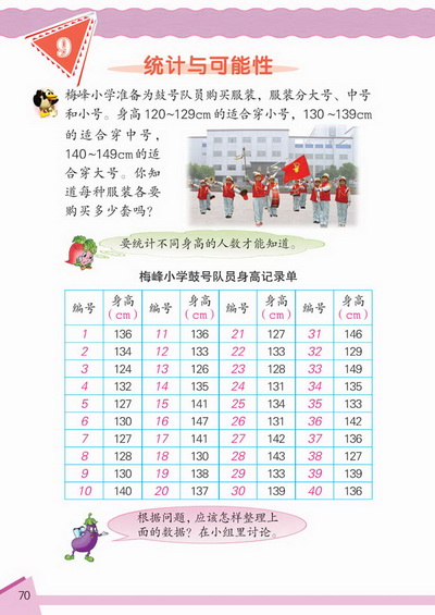 9 统计与可能性(第70页)