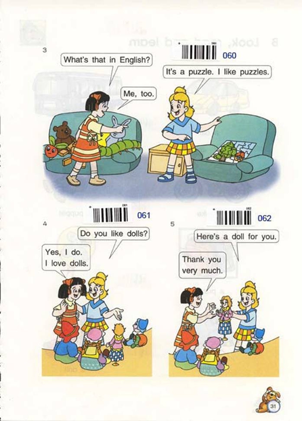 Unit4 I like(第31页)