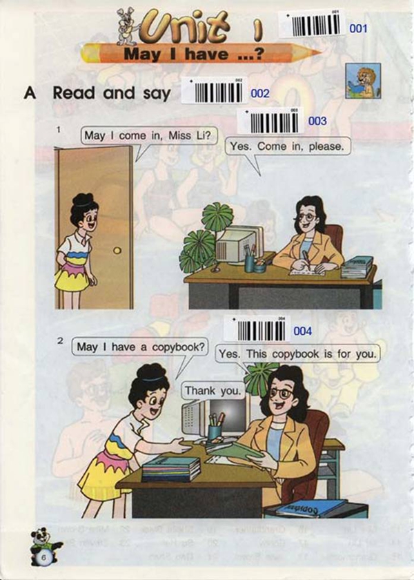 Unit1 my I have(第6页)