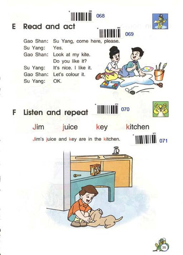 Unit4 I like(第35页)