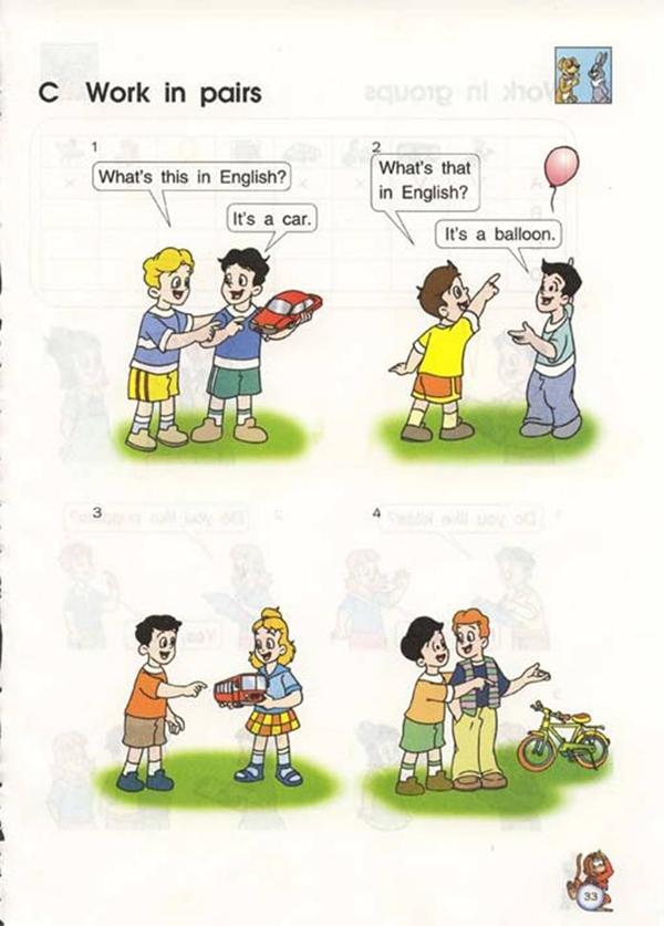 Unit4 I like(第33页)