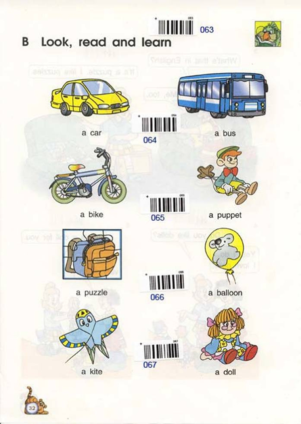 Unit4 I like(第32页)