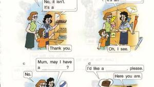 苏教版四年级英语4A电子课本Unit5 review and check(第41页)