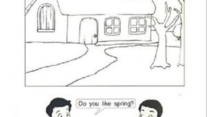 苏教版二年级英语2B电子课本Unit1 do you like winter?(第6页)