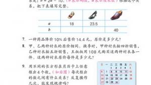 苏教版六年级数学下册(旧版)电子课本数与代数(第93页)