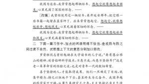 苏教版九年级语文上册电子课本-苏教版初三语文上册电子课本修改文章专题训练(第172页)