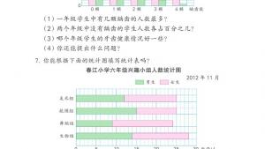 苏教版六年级数学下册电子课本3 统计与可能性(第104页)