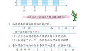 苏教版三年级数学下册(旧版)电子课本10 统计(第96页)