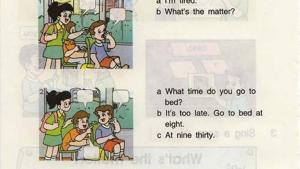 苏教版四年级英语4A电子课本Unit9 what’s the matter ?(第68页)