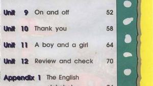 苏教版三年级英语3A电子课本contents(第7页)