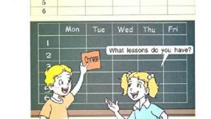 苏教版二年级英语2B电子课本Unit5 at school(第22页)