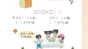 苏教版二年级数学上册(旧版)电子课本八 乘法口诀和口诀求商（二）(第65页)