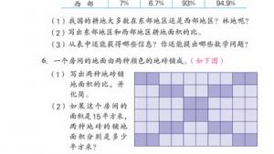 苏教版六年级数学下册(旧版)电子课本数与代数(第95页)